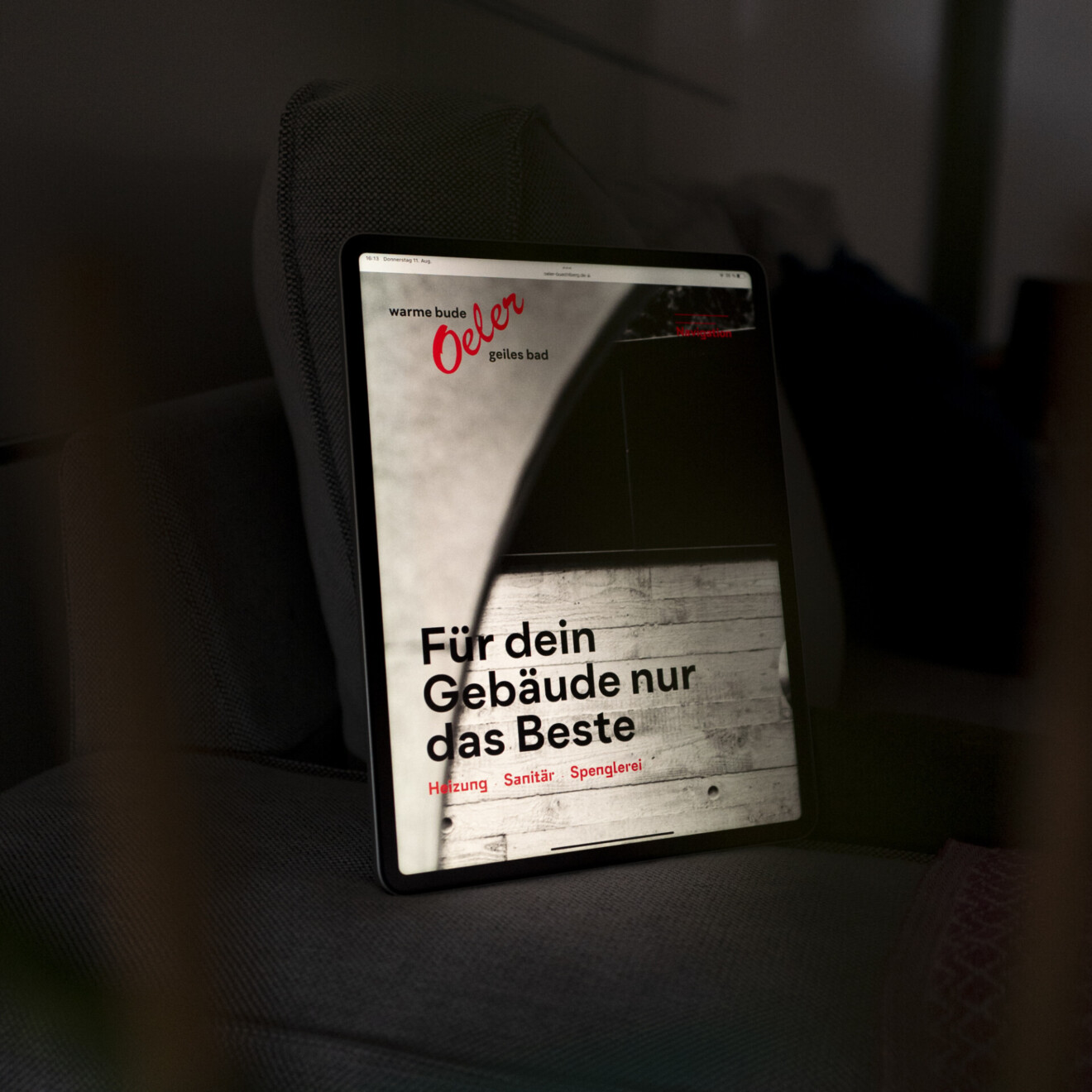 Webdesign und Fotografie Oeler Buechlberg – warme Bude, geiles Bad. oeler-buechlberg.de