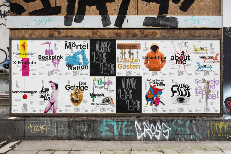 Plakatserie 24/25 Athanor Akademie