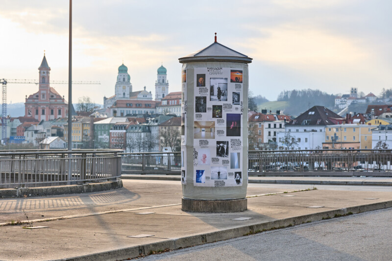 Konzept und Gestaltung Litfaßsäule Manuel Theodor Kreuzer Photography
