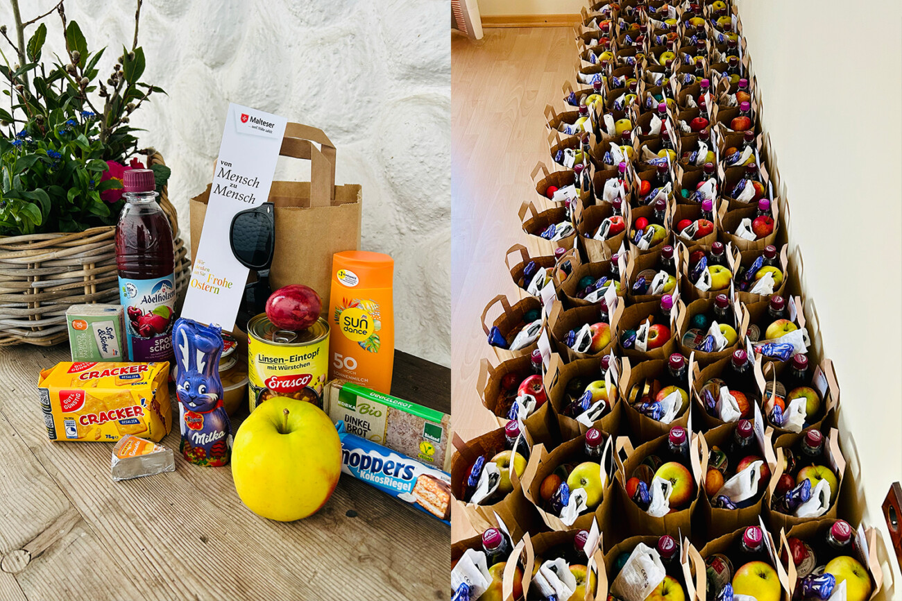 Osteraktion Bahnhofsmission