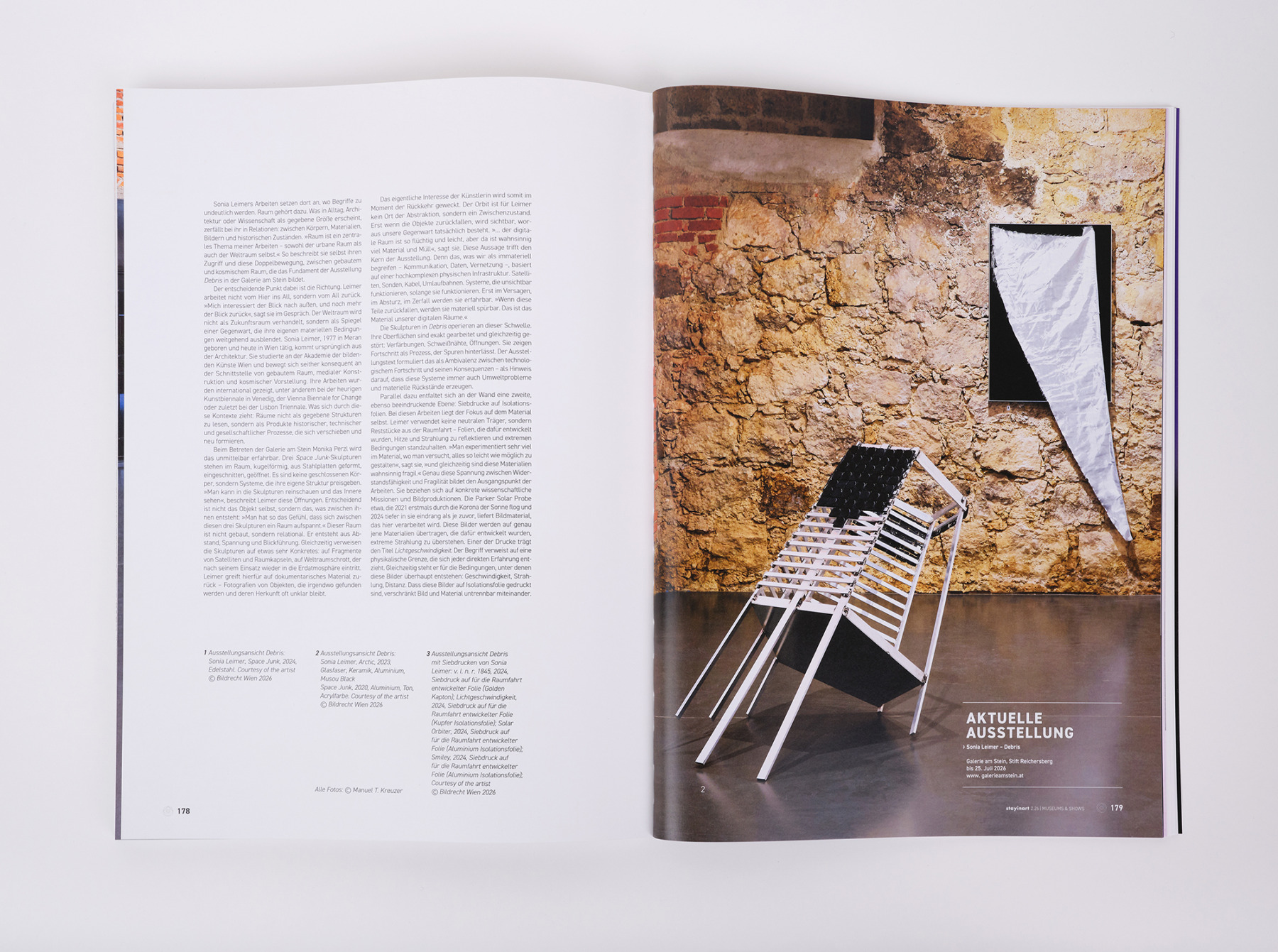Ausstellungsfotografie Sonia Leimer x stayinart