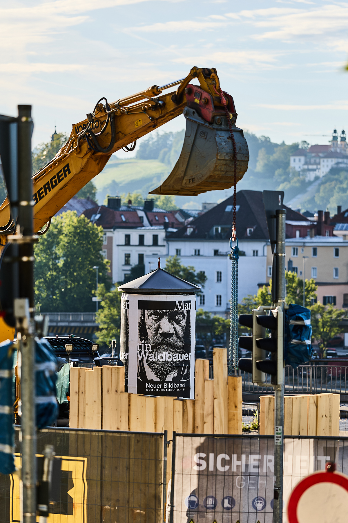 Litfaßsäule Martin Waldbauer Bildband